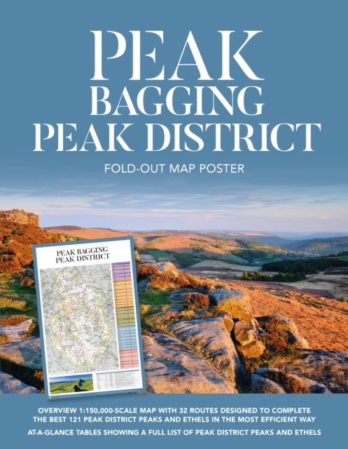 Peak Bagging Peak District Foldout Map P