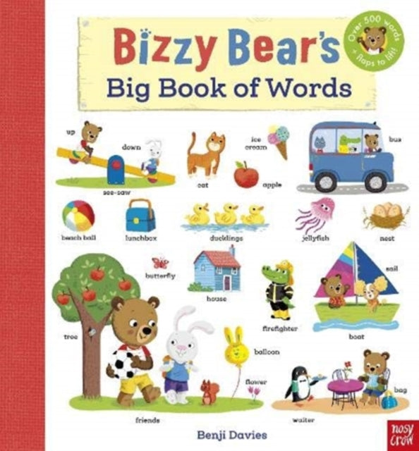 Bizzy Bears Big Book Of Words By Davies, Benji