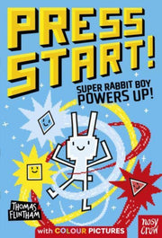 Press Start Super Rabbit Boy Powers Up