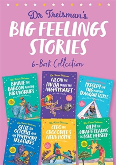 Dr Treismans Big Feelings Stories 6 Bks