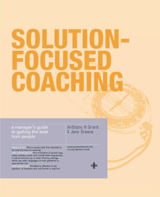 Solution Focused Coaching