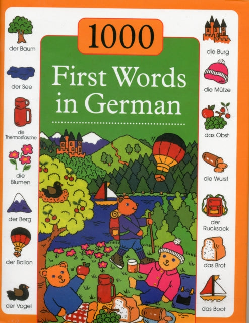 1000 First Words In German By Kenkmann, Andrea
