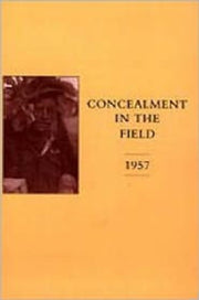 Concealment In The Field 1957 By War Office