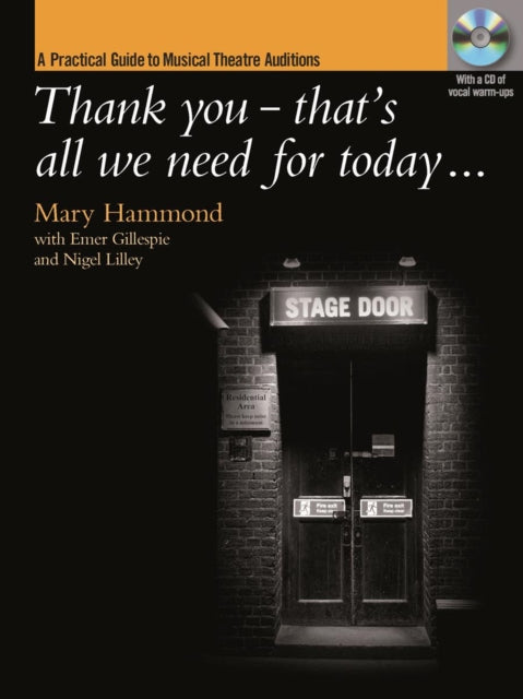 Thank You Thats All We Need For Today A