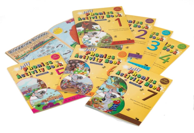 Phonics Activity Book 1-7 Pack