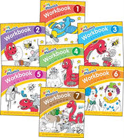 Jolly Phonics Workbooks 1-7 Set Of 7 By Lloyd, Sue