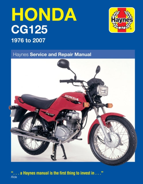 Honda Cg125 Service And Repair Manual