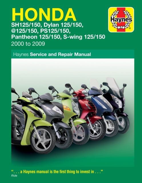 Honda 125 Scooters Service And Repair M By Unknown