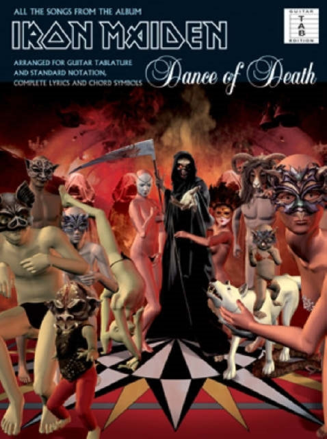 Iron Maiden Dance Of Death Guitar Tab Bo By Maiden, Iron