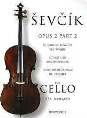 Sevcik Otakar Cello Studies School Of Bo By Sevcik, Otakar