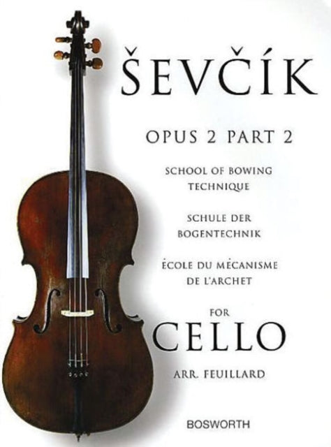 Sevcik Otakar Cello Studies School Of Bo By Sevcik, Otakar