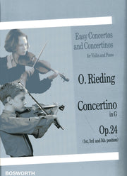 Rieding Oskar Concertino In G Op24 Violi By Rieding, Oskar