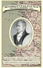 Bradshaws Folded Map - Central Europe By Bradshaw, George