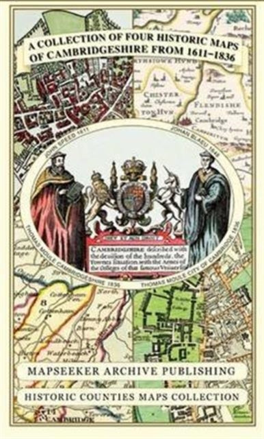 Collection Of Four Historic Maps Of Camb