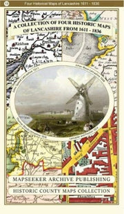 Collection Of Four Historic Maps Of Lanc By Collection Of Four Historic Maps Of Lanc