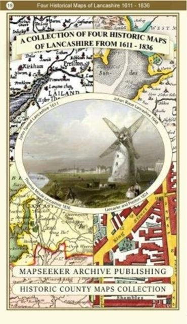 Collection Of Four Historic Maps Of Lanc By Collection Of Four Historic Maps Of Lanc