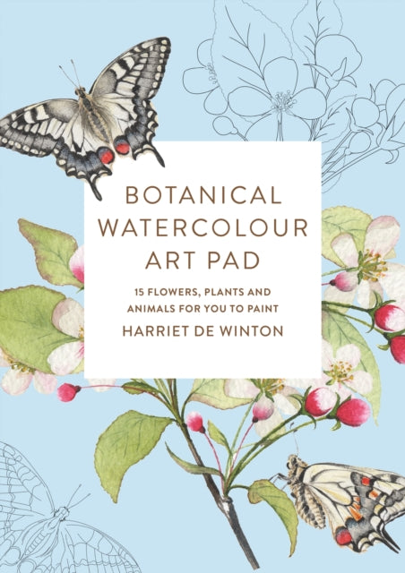 Botanical Watercolour Art Pad By Winton, Harriet