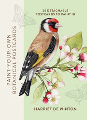 Paint Your Own Botanical Postcards By Winton, Harriet