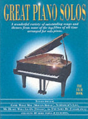 Great Piano Solos The Film Book