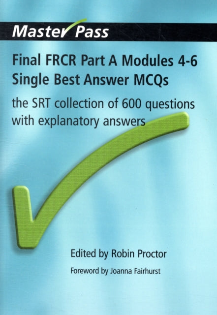 Final Frcr Part A Modules 46 Single Best