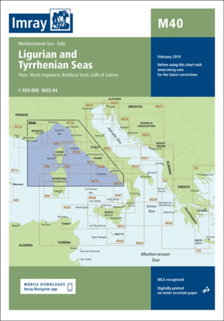 M40 Ligurian And Tyrrhenian Seas