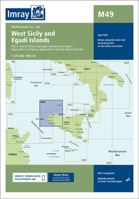 M49 West Sicily And Egadi Islands By M49 West Sicily And Egadi Islands