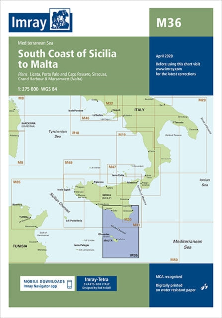 M36 South Coast Of Sicily And Malta By M36 South Coast Of Sicily And Malta