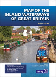 Map Of The Inland Waterways Gr Britain By <![cdata[]]>