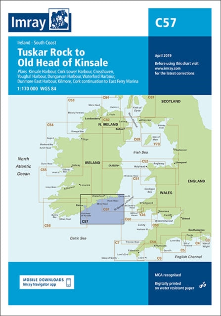 C57 Tuskar Rock/old Head Map