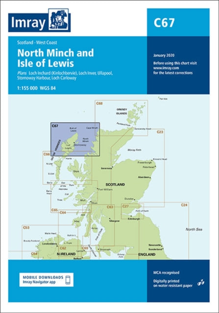 C67 North Minch And Isle Of Lewis By Imray
