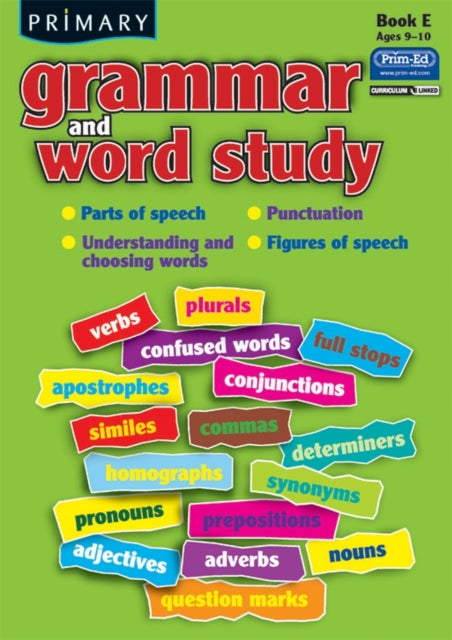 Primary Grammar And Word Study Book E