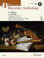 Baroque Recorder Anthology Vol 3