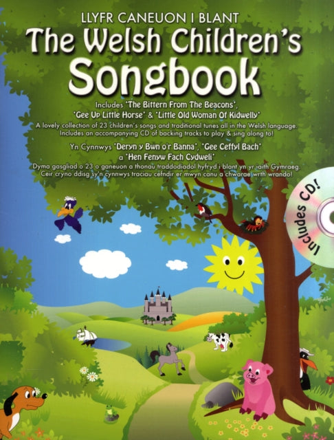 Welsh Childrens Songbook Book & Cd