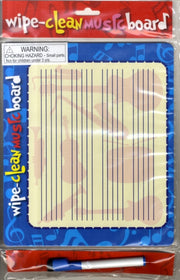 Wipe Clean Music Board Landscape Edition