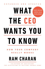 What The Ceo Wants You To Know By Charan, Ram