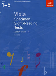 Viola Specimen Sight Reading Tests 1-5