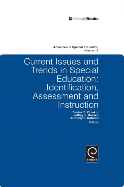 Current Issues And Trends In Special Edu