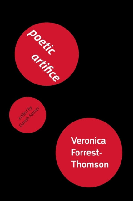 Poetic Artifice: A Theory Of Twentieth-c By Forrest-thomson, Ver