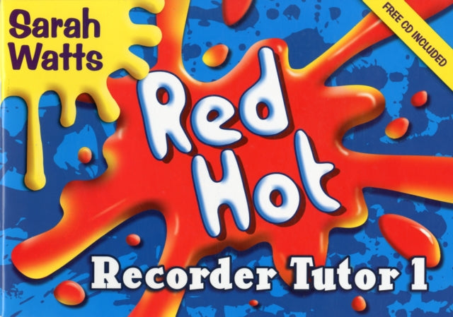 Red Hot Recorder Tutor 1 Book Audio Cd