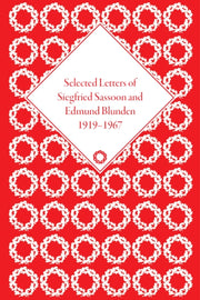 Selected Letters Of Siegfried Sasso