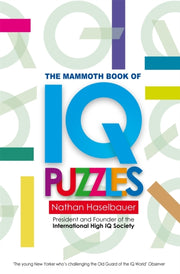 Mammoth Book Of New Iq Puzzles By Haselbauer, Nathan