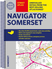 Philips Street Atlas Navigator Somerset