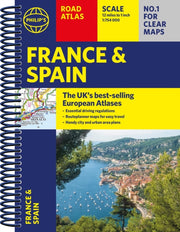 Philips France & Spain Road Atlas