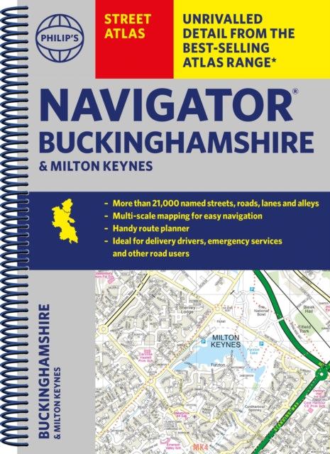 Buckinghamshire Navigator Street Atlas S