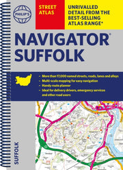 Suffolk Navigaor Street Atlas Spiral