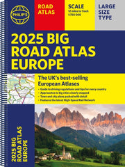 Philips Big Road Atlas Of Europe By Philip's Maps