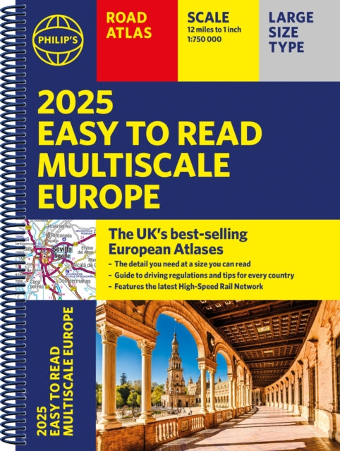 Philips Easy/multiscale Road Atlas Europ