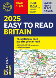 Philips Easy To Read Road Atlas Of Brita By Philip's Maps