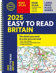 Philips Easy To Read Road Atlas Of Brita By Philip's Maps