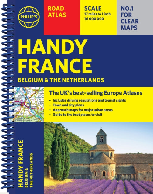 Philips Handy Road Atlas France A5 By Philips Maps